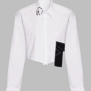 Crop Pocket Shirt